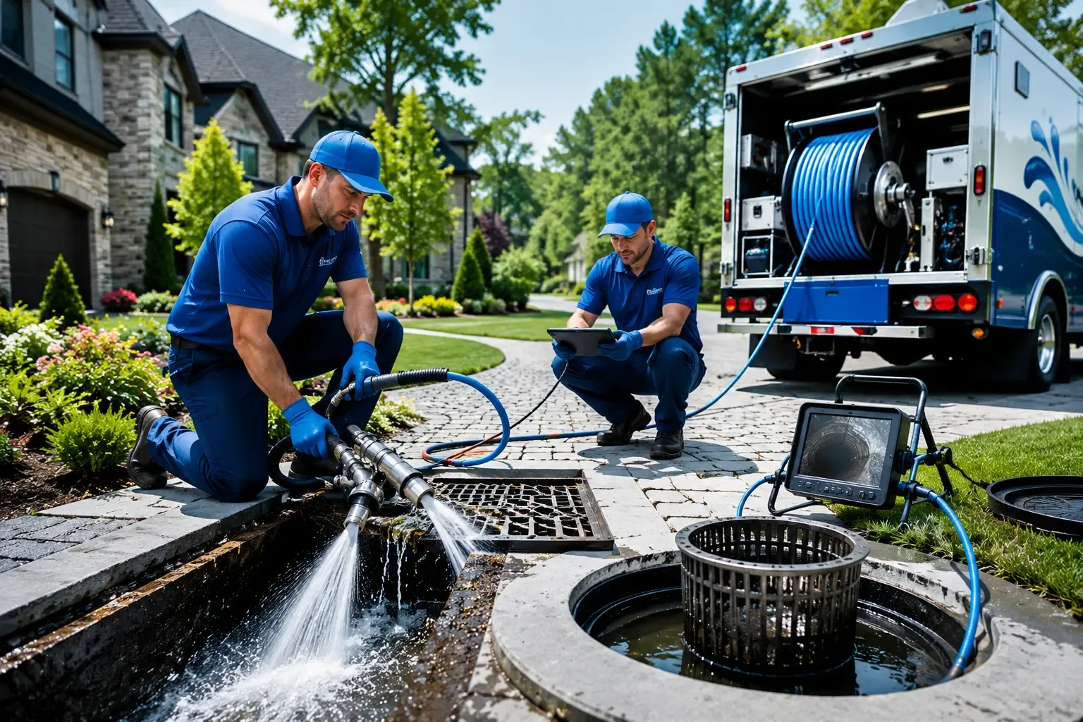 Local outdoor drain cleaning professionals in Greenwell Springs, LA